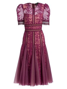 open lace back dress I Guess So Mini Dress Yellow Multi main image 0