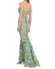 Bronx Banco Women's Portofino Floral Applique Off-the-Shoulder Gown - 5