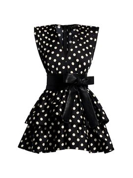 Bronx Banco Women's Riley Polka Dot Ruffle Minidress