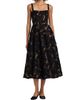 Bronx Banco Women's Sabrina Floral-Appliquéd A-Line Midi-Dress - 3