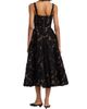 Bronx Banco Women's Sabrina Floral-Appliquéd A-Line Midi-Dress - 5