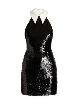 Bronx Banco Women's Wednesday Sequined Halterneck Minidress