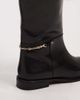Bronx Bronx fe-lise contrast detail riding boot in black - 3