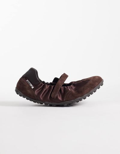 Bronx Bronx Gravit-yy ballet flats in brown