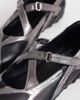 Bronx Bronx gravit-yy sneakerinas in black gunmetal - 4