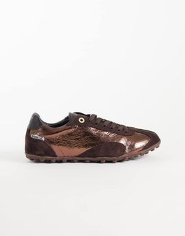 Bronx Bronx Gravityy lace up sneakers in bronze-Brown