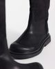 Bronx Bronx Jay-laa knee boots in black leather - 3