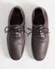 Bronx Bronx Jazz-ette lace up flat shoes in brown - 2