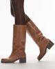 Bronx Bronx Ky-ley riding knee boots in cognac-Brown - 1