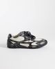 Bronx Bronx Myr-aa sneakers in washed black and off white - 1