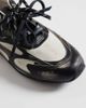 Bronx Bronx Myr-aa sneakers in washed black and off white - 4