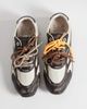 Bronx Bronx Myr-aa sneakers in washed coffee bean and off white - 3
