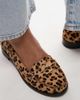 Bronx Bronx New-Rana penny loafers in leopard leather-Multi - 3