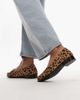 Bronx Bronx New-Rana penny loafers in leopard leather-Multi - 4