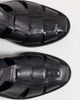Bronx Bronx Next-wagon cage shoes in black leather - 2