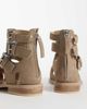 Bronx Bronx Next-wagon cage shoes in sand suede-Neutral - 3