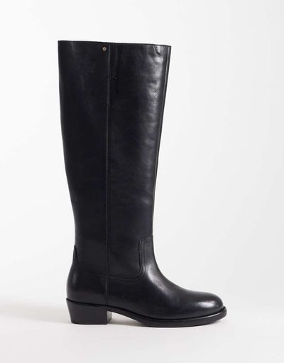 Bronx Bronx Rho-deo knee boots in black