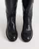 Bronx Bronx Rho-deo slouched ankle boots in black leather - 2