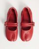 Bronx Bronx Semm-ie ballet flats in red soft leather - 1