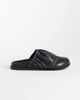 Bronx Bronx Yla-na flat mules in black leather - 1