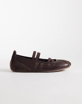 Bronx Bronx zenday-a ballet flats in coffee bean-Brown