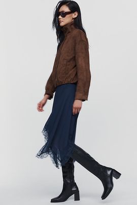 Bronx New Corfu Tall Block Heel Boots