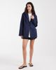 BRONZE SNAKE Bronze Snake Brooks Blazer in navy pinstripe - 2