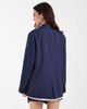 BRONZE SNAKE Bronze Snake Brooks Blazer in navy pinstripe - 3