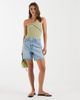 BRONZE SNAKE Bronze Snake Chantal one shoulder bodysuit in matcha green - 2