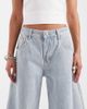 BRONZE SNAKE Bronze Snake Horseshoe jeans in light wash denim-Blue - 4