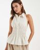 BRONZE SNAKE Bronze Snake Kristal top in butter-White - 1