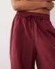 BRONZE SNAKE BRONZE SNAKE Lavinia balloon cargo pants in berry-Red - 4