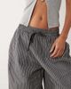 BRONZE SNAKE BRONZE SNAKE Lavinia pinstriped pants in gray - 3