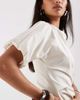 BRONZE SNAKE Bronze Snake Margarita mini dress in beige-White - 3