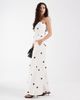 BRONZE SNAKE Bronze Snake Romy bandeau and pants polka dot set in white - 1