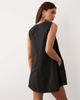 BRONZE SNAKE BRONZE SNAKE Sydney mini smock dress in black - 2