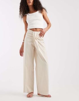 BRONZE SNAKE Bronze Snake Zaya pants in ivory-Blue