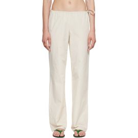 Brooke Callahan Brooke Callahan Beige Tie Lounge Pants