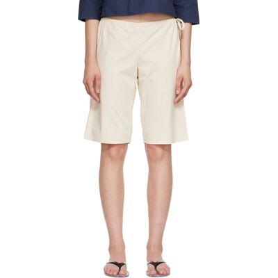 Brooke Callahan Brooke Callahan Beige Tie Shorts