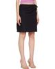 Brooke Callahan Brooke Callahan Black Straight Midi Skirt - 2
