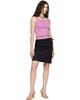 Brooke Callahan Brooke Callahan Black Straight Midi Skirt - 4