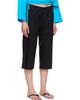 Brooke Callahan Brooke Callahan Black Tie Capri Trousers - 2