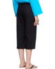 Brooke Callahan Brooke Callahan Black Tie Capri Trousers - 3