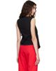 Brooke Callahan Brooke Callahan Black Wrap Top - 3