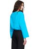 Brooke Callahan Brooke Callahan Blue Cuff Top - 3