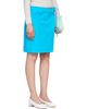 Brooke Callahan Brooke Callahan Blue Straight Midi Skirt - 2