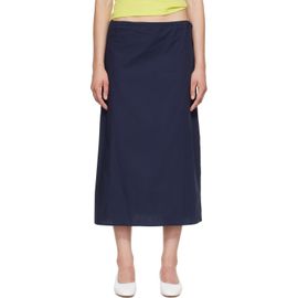 Brooke Callahan Brooke Callahan Navy Column Maxi Skirt