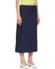 Brooke Callahan Brooke Callahan Navy Column Maxi Skirt - 2