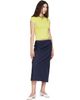 Brooke Callahan Brooke Callahan Navy Column Maxi Skirt - 4