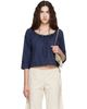 Brooke Callahan Brooke Callahan Navy Scoop Top - 1